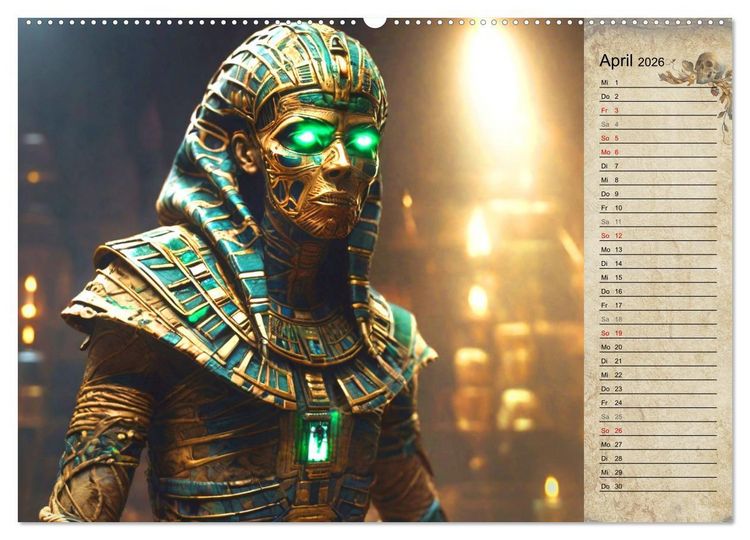 Produktbild: Viktorianische Schrecken (Wandkalender 2026 DIN A2 quer), CALVENDO Monatskalender