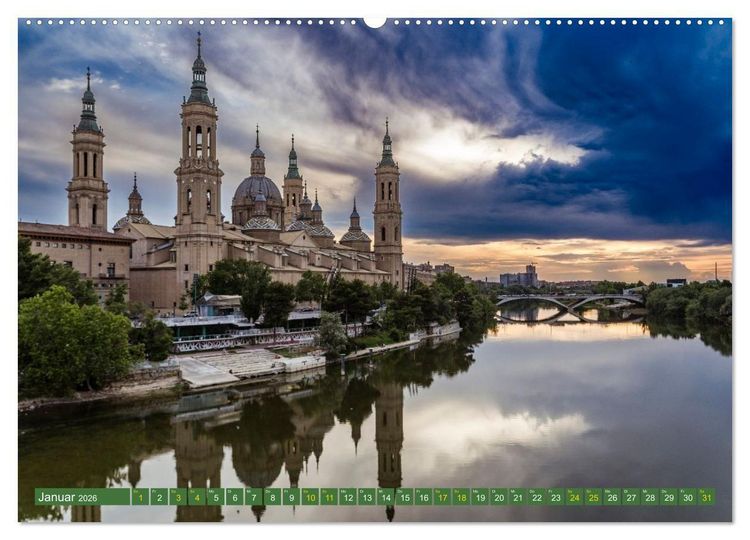Produktbild: Himmlische Orte (hochwertiger Premium Wandkalender 2026 DIN A2 quer), Kunstdruck in Hochglanz