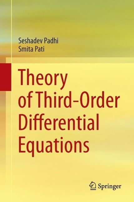 Produktbild: Theory of Third-Order Differential Equations