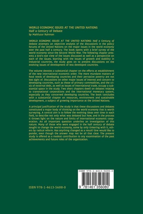 Produktbild: World Economic Issues at the United Nations