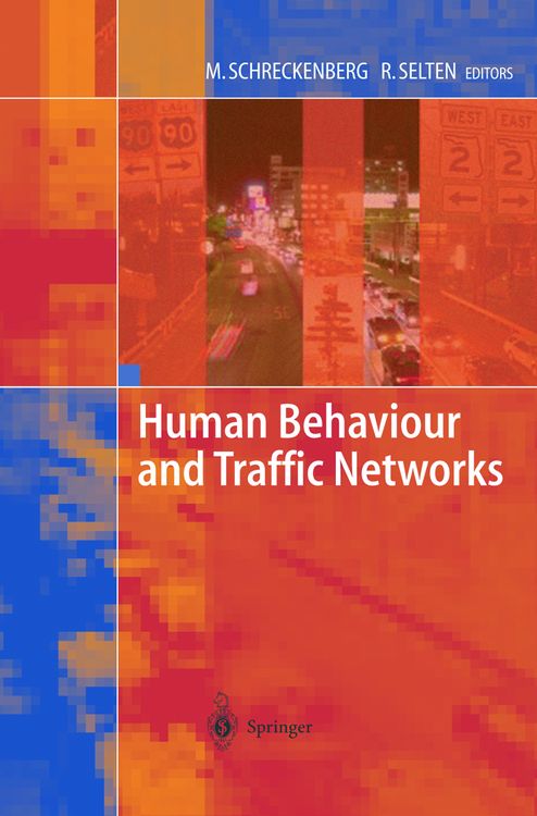 Produktbild: Human Behaviour and Traffic Networks