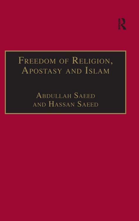 Produktbild: Freedom of Religion, Apostasy and Islam