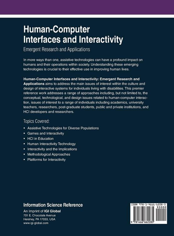 Produktbild: Human-Computer Interfaces and Interactivity