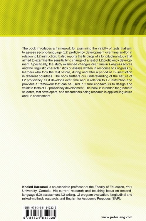 Produktbild: Evaluating Tests of Second Language Development