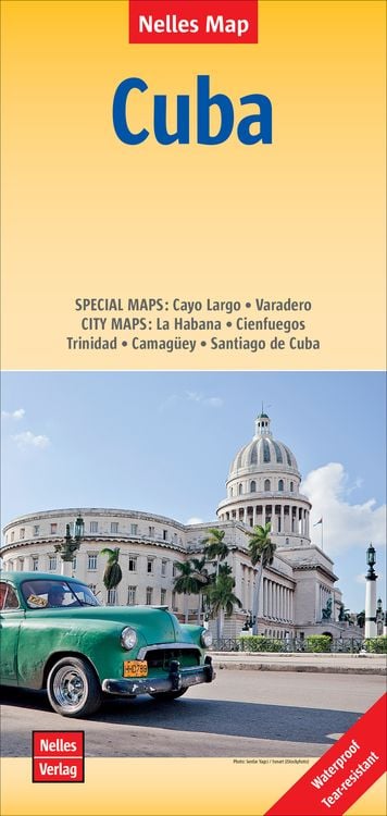 Produktbild: Nelles Map Landkarte Cuba/Kuba 1 : 775 000