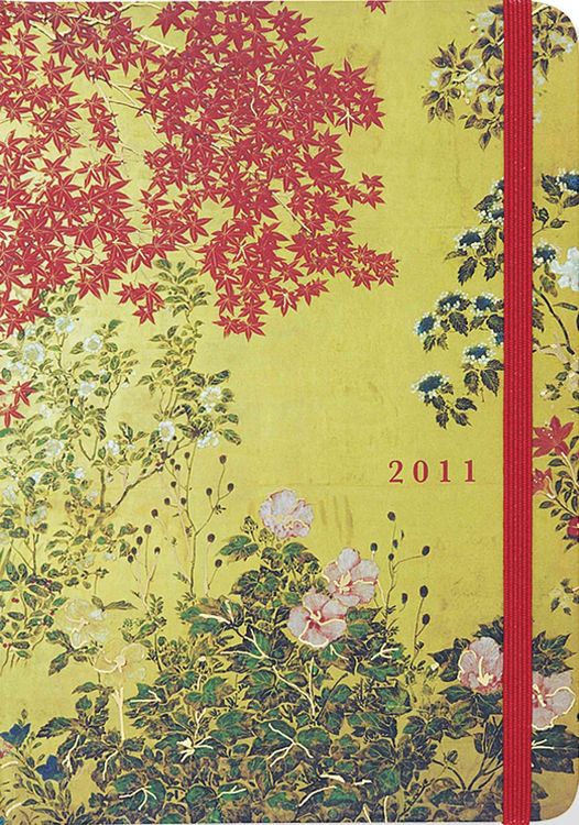 Produktbild: Japanese Screen, 16-Month Engagement Calendar: September 2010-December 2011