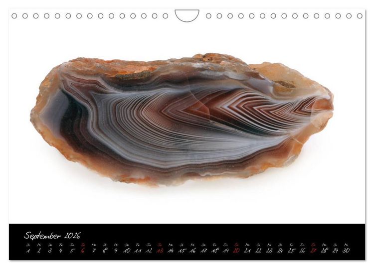 Produktbild: Achate - Naturwunder (Wandkalender 2026 DIN A4 quer), CALVENDO Monatskalender