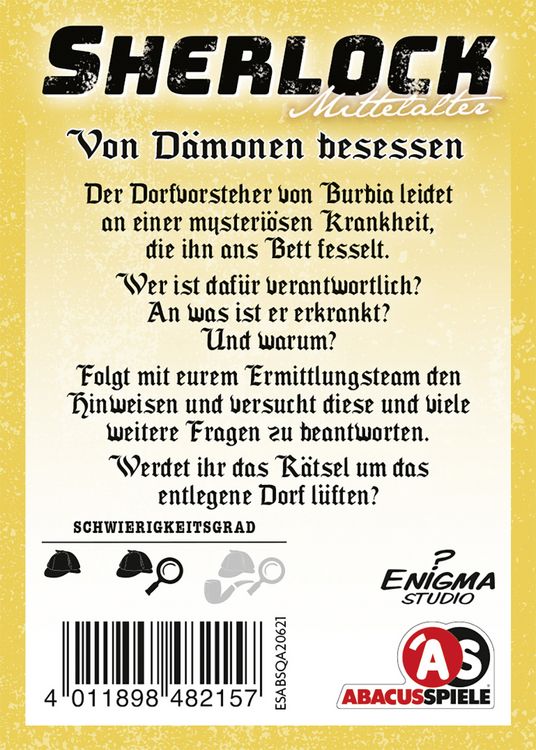 Produktbild: Sherlock Mittelalter - Von D&auml;monen besessen