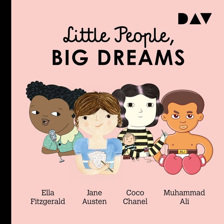 Bild vom Artikel Little People, Big Dreams® – Teil 2: Ella Fitzgerald, Jane Austen, Coco Chanel, Muhammad Ali vom Autor María Isabel Sánchez Vegara