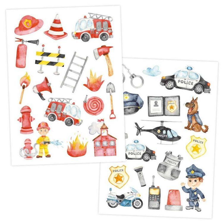 Produktbild: 100 Kinder-Tattoos 'Berufe'