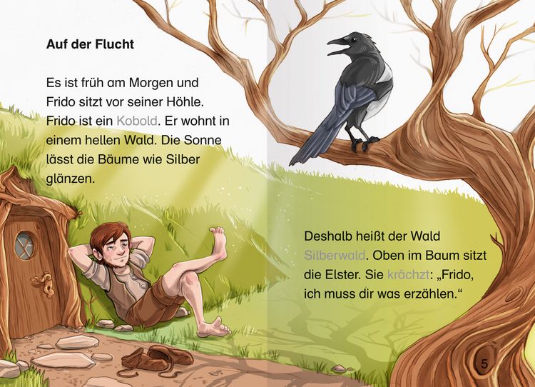 Produktbild: Erstleser - leichter lesen: Das verzauberte Amulett
