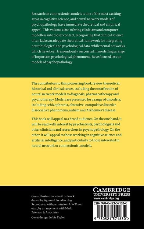Produktbild: Neural Networks and Psychopathology