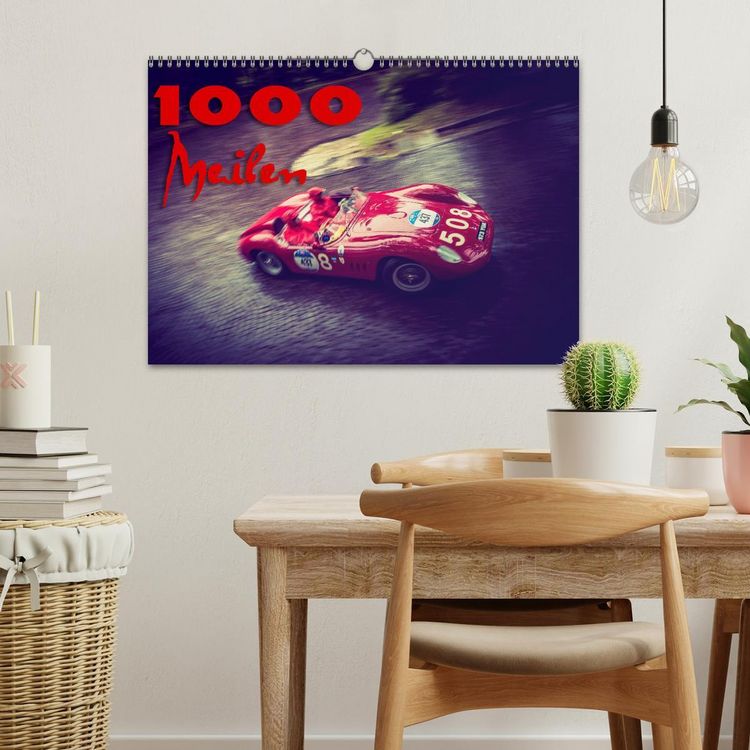 Produktbild: 1000 Meilen (Wandkalender 2026 DIN A3 quer), CALVENDO Monatskalender