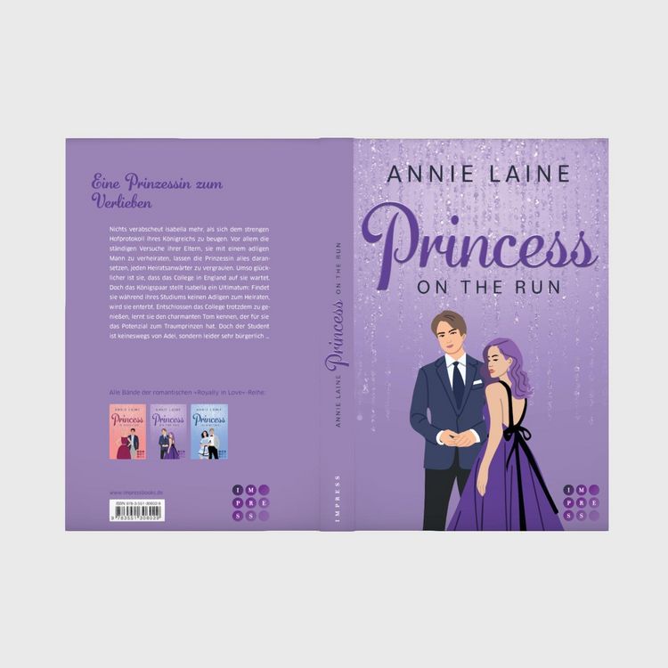 Produktbild: Princess on the Run (Royally in Love 2)