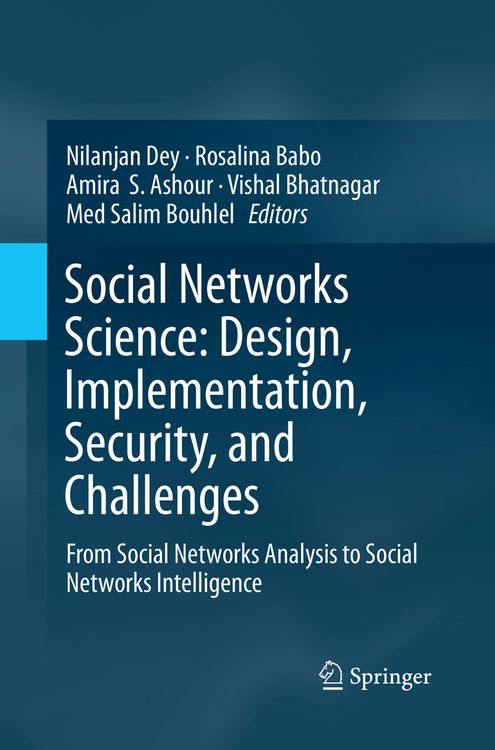 Produktbild: Social Networks Science: Design, Implementation, Security, and Challenges