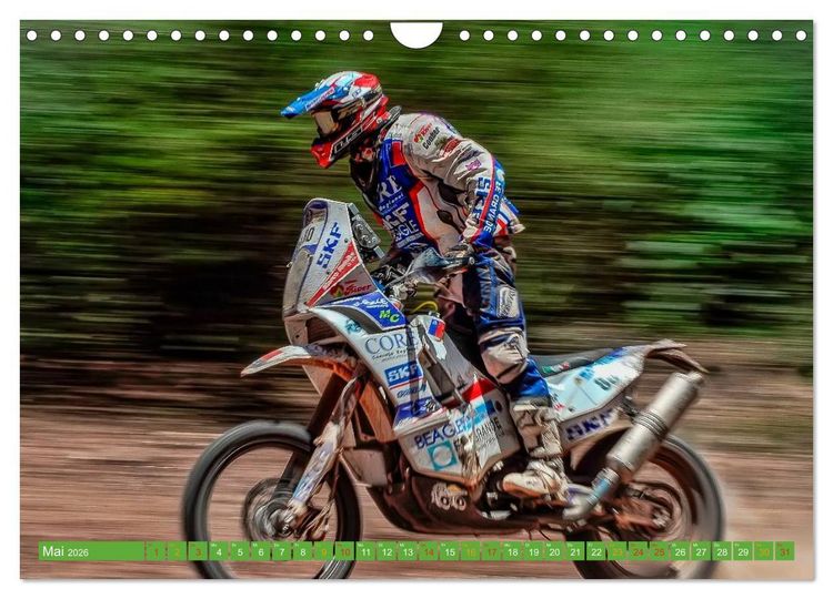 Produktbild: Motocross - mit vollem Risiko (Wandkalender 2026 DIN A4 quer), CALVENDO Monatskalender