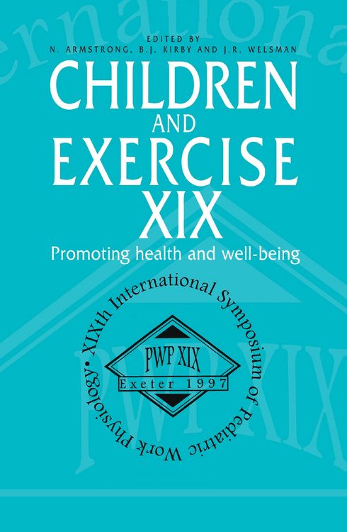 Produktbild: Children and Exercise XIX
