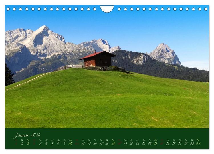 Produktbild: Im Allg&auml;u (Wandkalender 2026 DIN A4 quer), CALVENDO Monatskalender