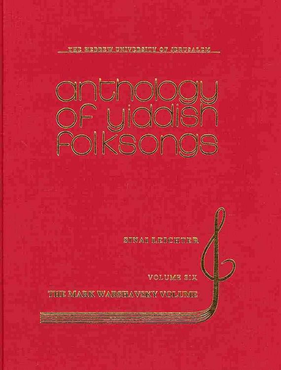 Produktbild: Anthology of Yiddish Folksongs