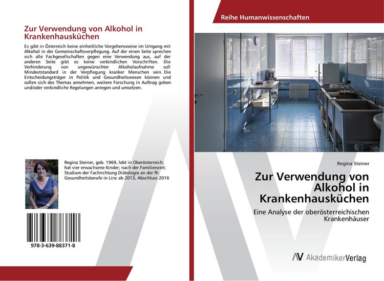 Produktbild: Zur Verwendung von Alkohol in Krankenhausk&uuml;chen