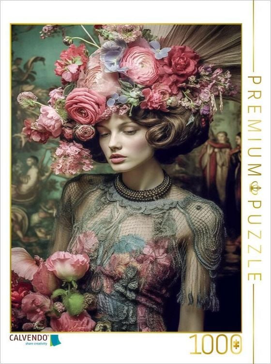 Produktbild: CALVENDO Puzzle Kleid L&uuml;netten | 1000 Teile Lege-Gr&ouml;&szlig;e 64x48cm Foto-Puzzle f&uuml;r gl&uuml;ckliche Stunden