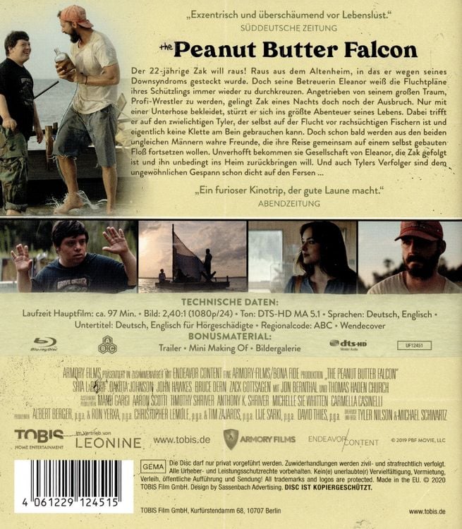 Produktbild: The Peanut Butter Falcon