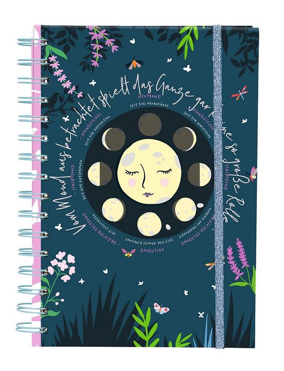 Produktbild: Basically it's magic Notizbuch Moonchild