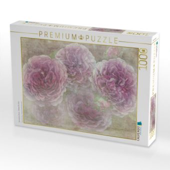 Produktbild: CALVENDO Puzzle Romantische Rosen - Shabby Chic Style | 1000 Teile Lege-Gr&ouml;&szlig;e 64x48cm Foto-Puzzle f&uuml;r gl&uuml;ckliche Stunden