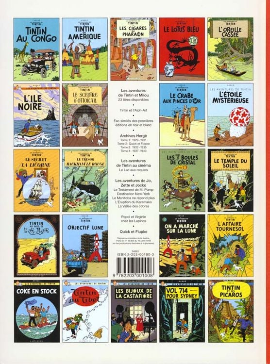 Produktbild: Herge: Les Aventures de Tintin 01. Au pays des Soviets