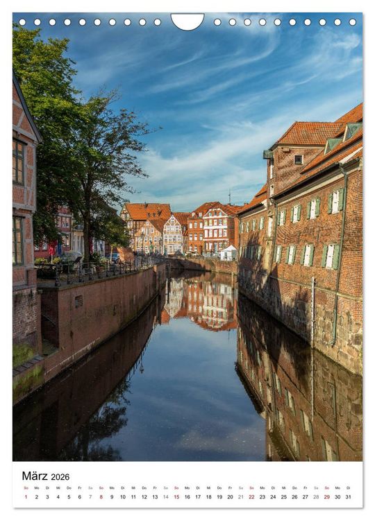 Produktbild: Hansestadt Stade - Historische Stadt an der Elbe (Wandkalender 2026 DIN A4 hoch), CALVENDO Monatskalender