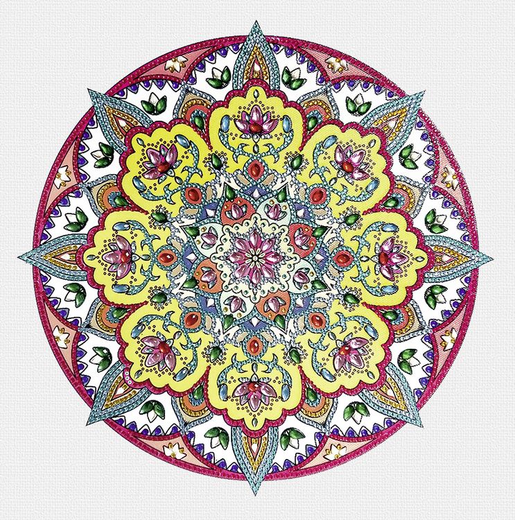 Produktbild: URSUS Diamond Painting Mandala Set 3