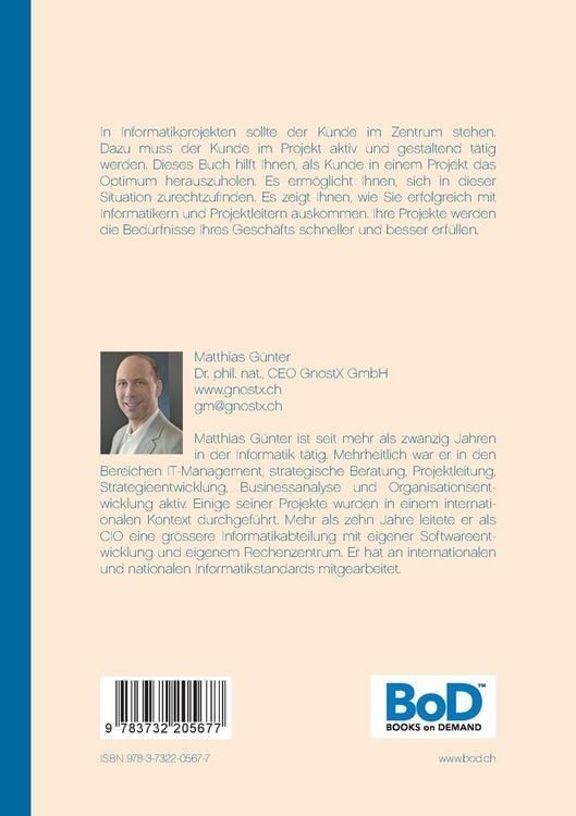 Produktbild: Die Kundenrolle in IT-Projekten