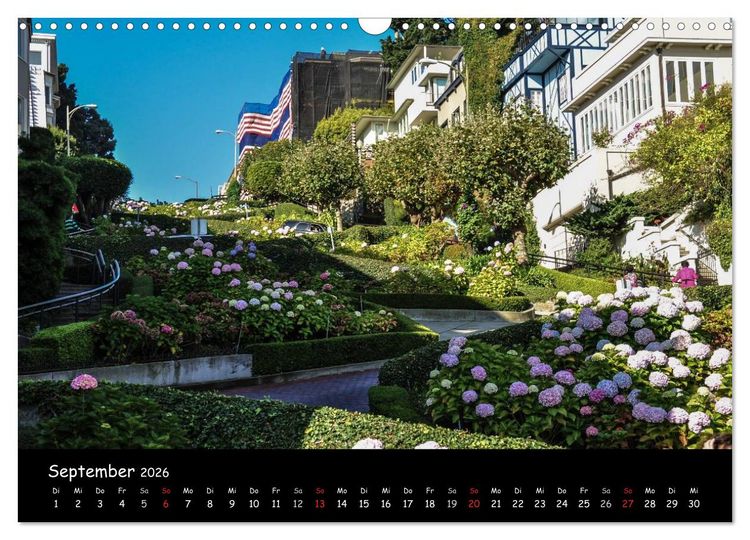 Produktbild: Rundreise Kalifornien mit Las Vegas (Wandkalender 2026 DIN A3 quer), CALVENDO Monatskalender