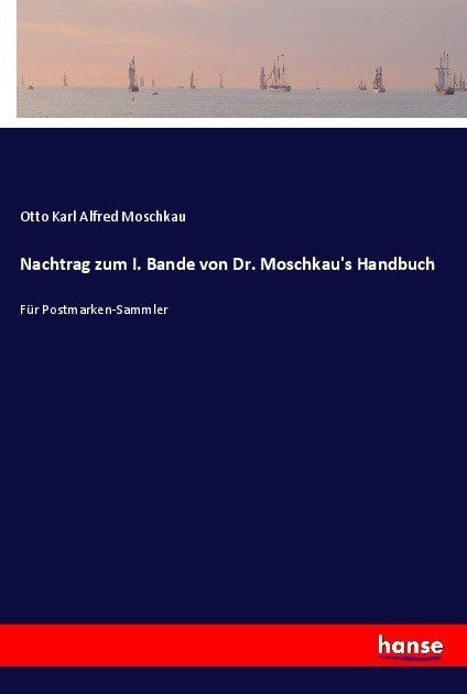 Produktbild: Nachtrag zum I. Bande von Dr. Moschkau's Handbuch