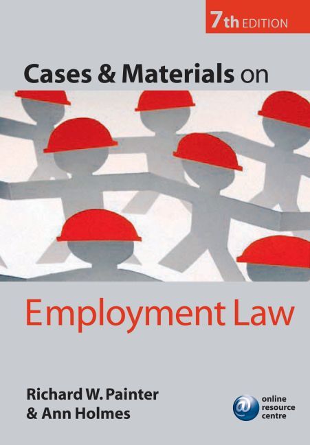 Produktbild: Cases and Materials on Employment Law