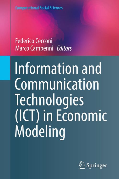 Produktbild: Information and Communication Technologies (ICT) in Economic Modeling