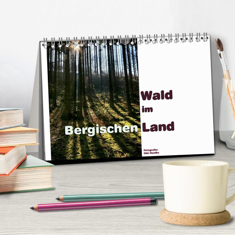 Produktbild: Wald im Bergischen Land 2026 (Tischkalender 2026 DIN A5 quer), CALVENDO Monatskalender