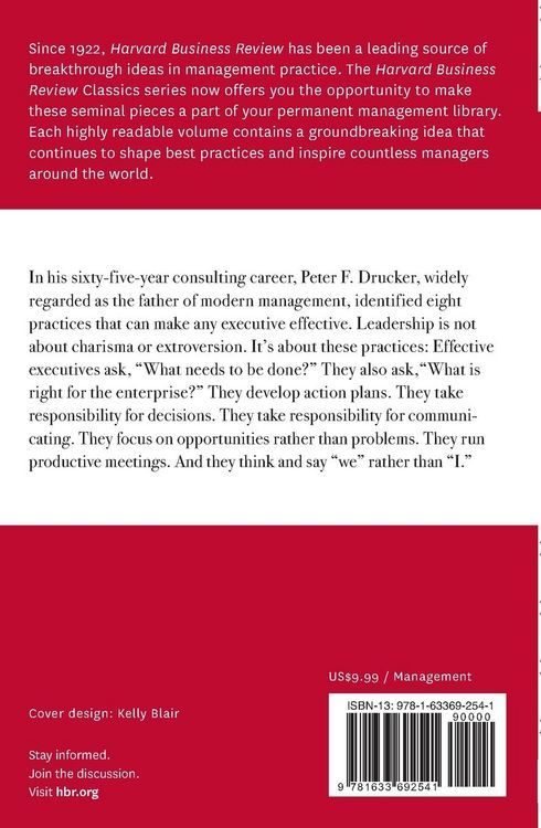 Produktbild: What Makes an Effective Executive (Harvard Business Review Classics)