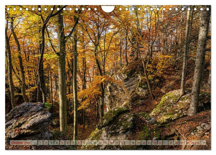 Produktbild: Wanderparadies Schw&auml;bische Alb (Wandkalender 2026 DIN A4 quer), CALVENDO Monatskalender