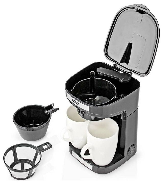 Produktbild: Butler 16100129 Kaffeemaschine Schwarz, Silber