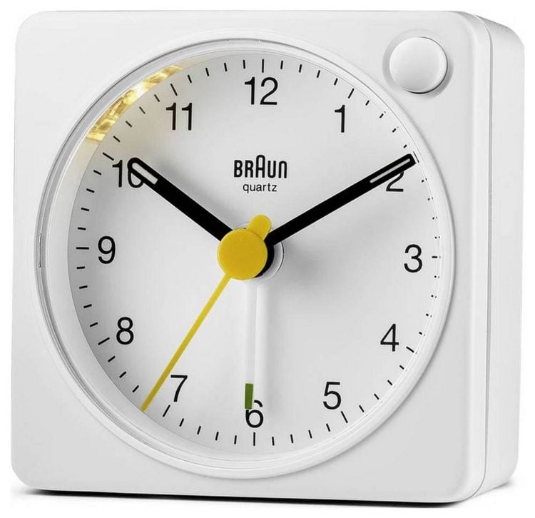 Produktbild: Braun 67101 Quarz Wecker Wei&szlig;