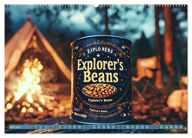 Produktbild: Camping Extreme (hochwertiger Premium Wandkalender 2026 DIN A2 quer), Kunstdruck in Hochglanz