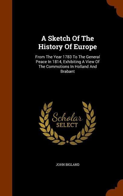 Produktbild: A Sketch Of The History Of Europe