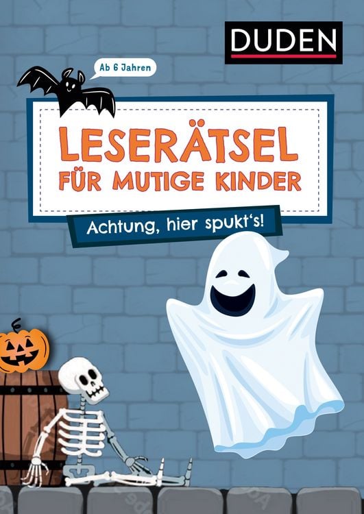 Produktbild: Leser&auml;tsel f&uuml;r mutige Kinder - Achtung, hier spukt's! - ab 6 Jahren