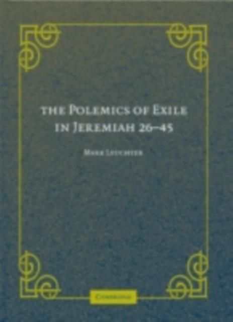 Produktbild: Polemics of Exile in Jeremiah 26-45