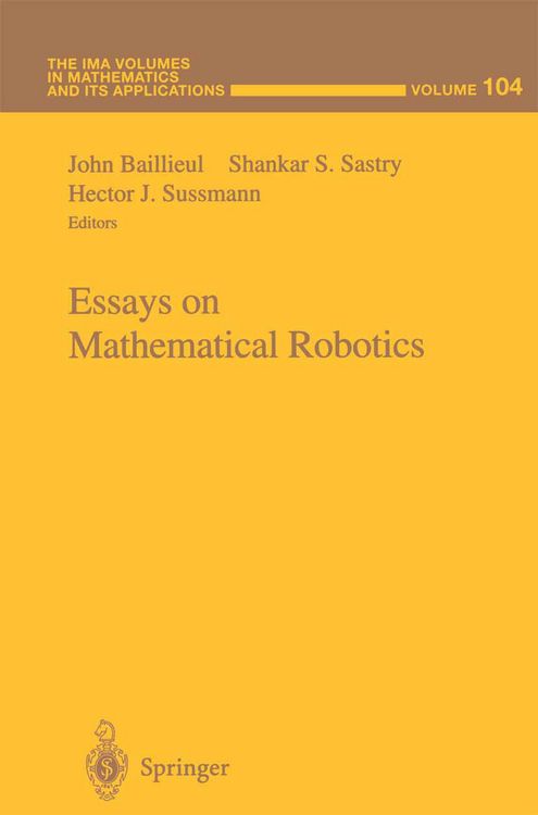 Produktbild: Essays on Mathematical Robotics