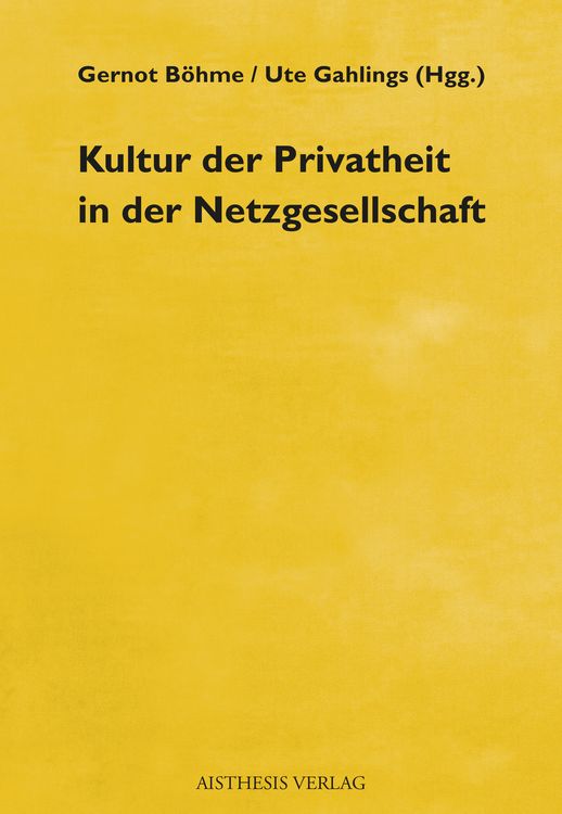 Produktbild: Kultur der Privatheit in der Netzgesellschaft