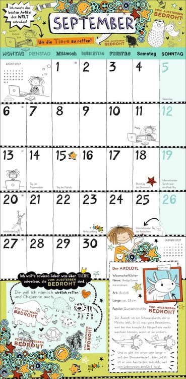 Produktbild: Lotta-Leben Broschurkalender 2027
