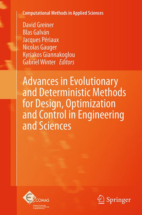 Produktbild: Advances in Evolutionary and Deterministic Methods for Design, Optimization and Control in Engineering and Sciences