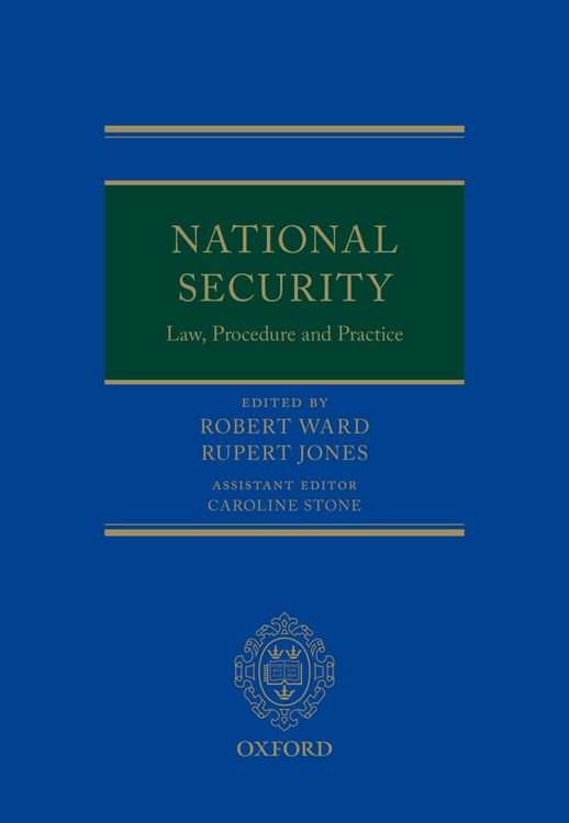 Produktbild: National Security Law, Procedure, and Practice